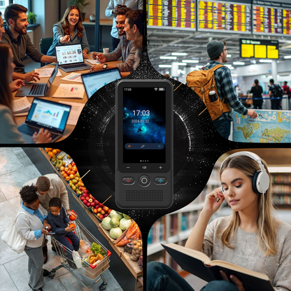 📢📢 60% KORTING!! ⏰📲 Draagbaar 2-in-1 vertaalapparaat – Realtime vertaling, 🌍 138 offline talen, 🔋 Ultralange batterijduur | Perfect voor wereldreizigers ✈️