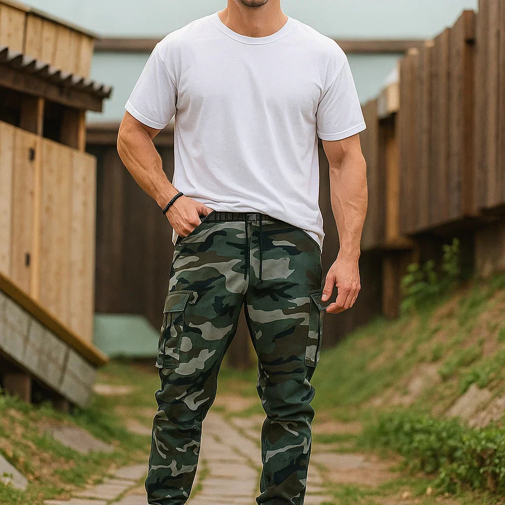 🛠️ 60% KORTING! 👖 Duurzame tactische werkbroek – Nylon-katoenmix, veel functionele zakken en perfect voor buitenwerk 🌲