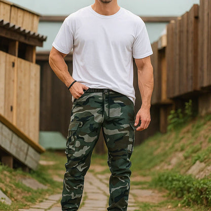 🛠️ 60% KORTING! 👖 Duurzame tactische werkbroek – Nylon-katoenmix, veel functionele zakken en perfect voor buitenwerk 🌲