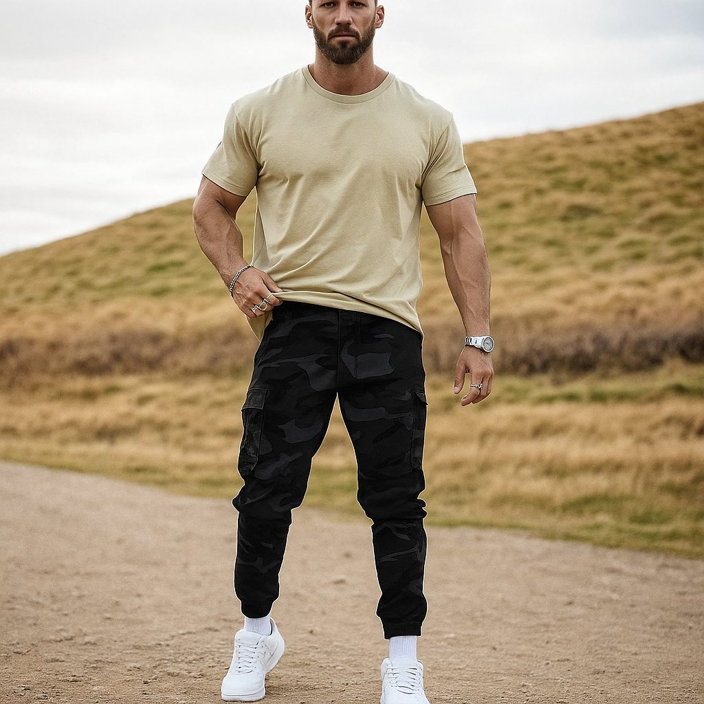 🛠️ 60% KORTING! 👖 Duurzame tactische werkbroek – Nylon-katoenmix, veel functionele zakken en perfect voor buitenwerk 🌲