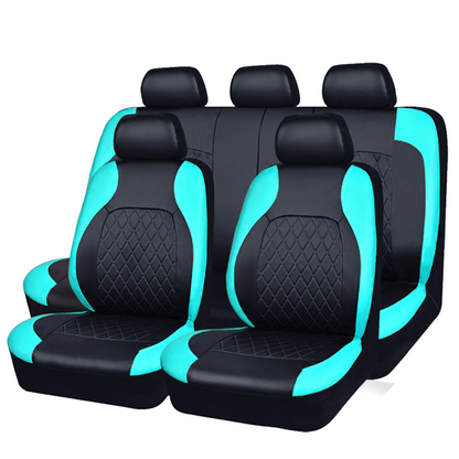 🚗✨ 50% KORTING! 9-delige set lederen autostoelhoezen – universele pasvorm, ademend en gemakkelijk schoon te maken voor een perfect interieur