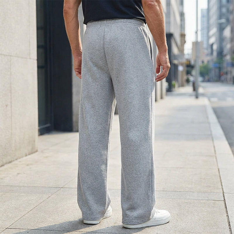 🩳 60% KORTING! 👖 Herenbroek met trekkoord - Comfortabele katoenen stof, zakken en een casual stijl voor dagelijks gebruik en sporten 🏃‍♂️