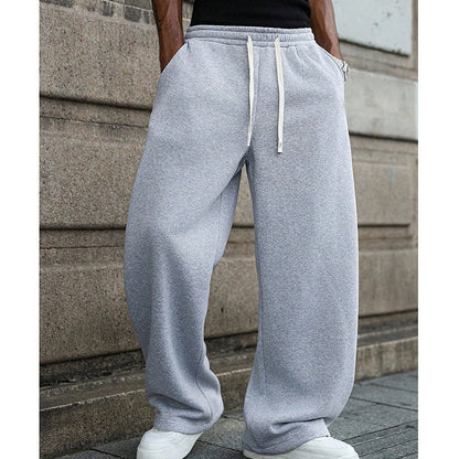 🩳 60% KORTING! 👖 Herenbroek met trekkoord - Comfortabele katoenen stof, zakken en een casual stijl voor dagelijks gebruik en sporten 🏃‍♂️