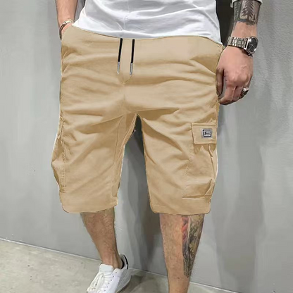 🥳HETE UITVERKOOP 2026🩳 60% KORTING! Lichtgewicht cargoshorts – Ademende stof, knielengte. Veilige zakken voor telefoon en sleutels. Comfortabel de hele dag door. ✅☀️