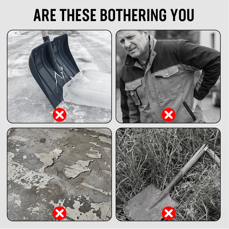 ❄️ 60% KORTING! 🔧 Multifunctionele schep van mangaanstaal – Ultrasterk, scherp en veelzijdig voor tuinieren/overleving 🌿