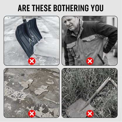 ❄️ 60% KORTING! 🔧 Multifunctionele schep van mangaanstaal – Ultrasterk, scherp en veelzijdig voor tuinieren/overleving 🌿