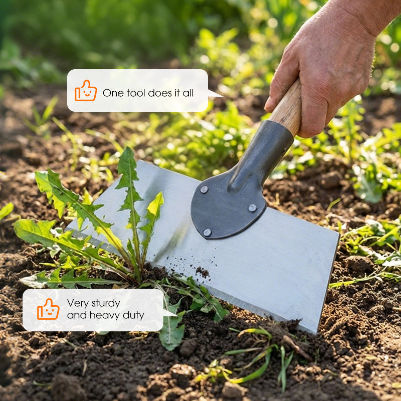 ❄️ 60% KORTING! 🔧 Multifunctionele schep van mangaanstaal – Ultrasterk, scherp en veelzijdig voor tuinieren/overleving 🌿