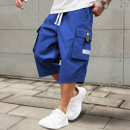 🔈🔈2026 NIEUWE AANWINSTEN - 60% KORTING🔥👖Casual capribroek met trekkoord voor heren