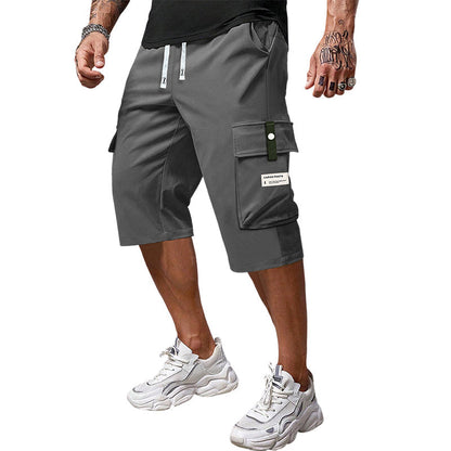 🔈🔈2026 NIEUWE AANWINSTEN - 60% KORTING🔥👖Casual capribroek met trekkoord voor heren