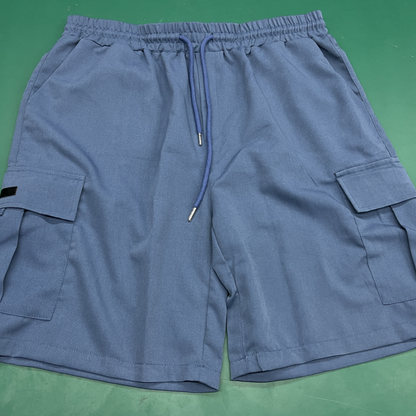 👖NU 60% KORTING🔥 Casual cargo shorts voor heren met elastische tailleband