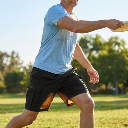 👖NU 60% KORTING🔥 Casual cargo shorts voor heren met elastische tailleband