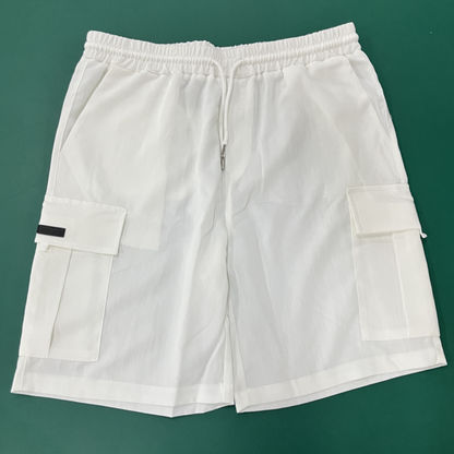 👖NU 60% KORTING🔥 Casual cargo shorts voor heren met elastische tailleband
