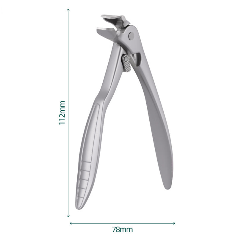 💘60% KORTING ✂️Spatwaterdichte roestvrijstalen nagelknipper – brede opening en veilige opbergruimte!