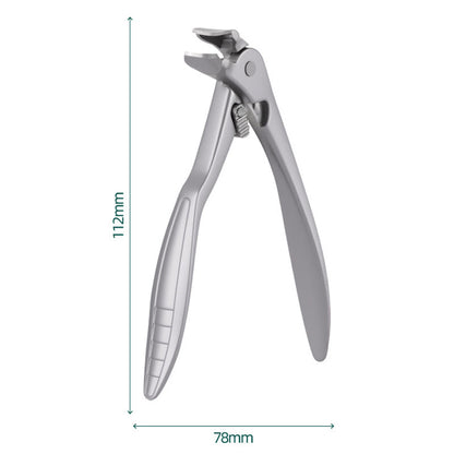 💘60% KORTING ✂️Spatwaterdichte roestvrijstalen nagelknipper – brede opening en veilige opbergruimte!