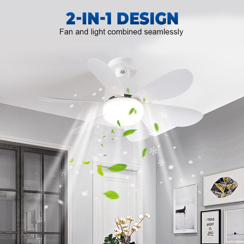 🔥LAATSTE DAG - 50% KORTING🌬️ 2-in-1 plafondventilator met afstandsbediening en ledverlichting – energiezuinig, stille motor en perfect voor comfort in huis 🏠
