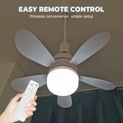 🔥LAATSTE DAG - 50% KORTING🌬️ 2-in-1 plafondventilator met afstandsbediening en ledverlichting – energiezuinig, stille motor en perfect voor comfort in huis 🏠