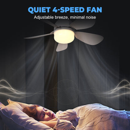 🔥LAATSTE DAG - 50% KORTING🌬️ 2-in-1 plafondventilator met afstandsbediening en ledverlichting – energiezuinig, stille motor en perfect voor comfort in huis 🏠