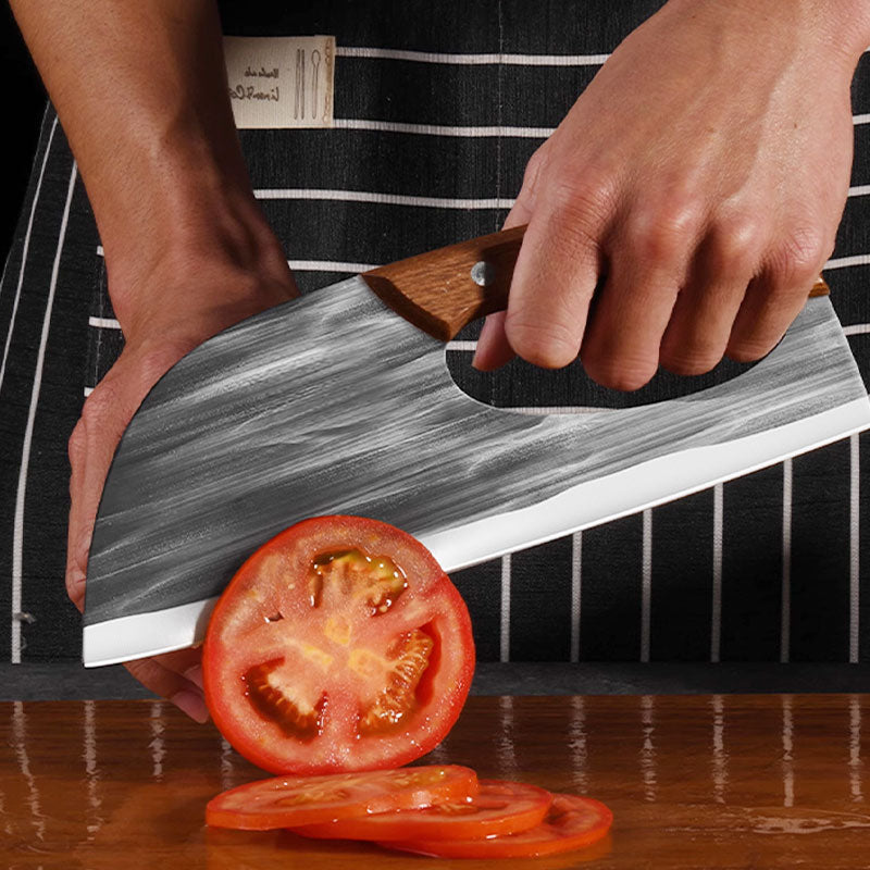 📢📢60% KORTING!!🔪Multifunctioneel roestvrijstalen keukenmes dat het werk bespaart✨