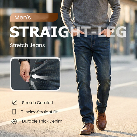 👖NIEUWE AANWINST - 60% KORTING🔥🥳MEER DAN 50.000 VERKOCHT!💥Reinige stretchjeans voor heren