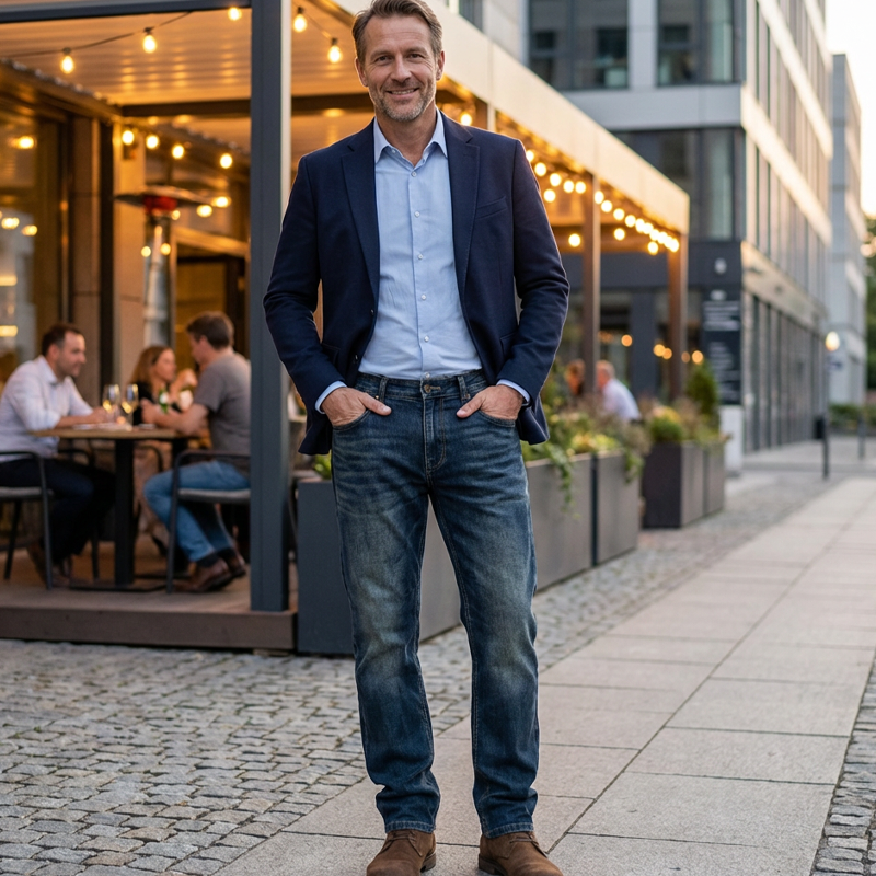 👖NIEUWE AANWINST - 60% KORTING🔥🥳MEER DAN 50.000 VERKOCHT!💥Reinige stretchjeans voor heren