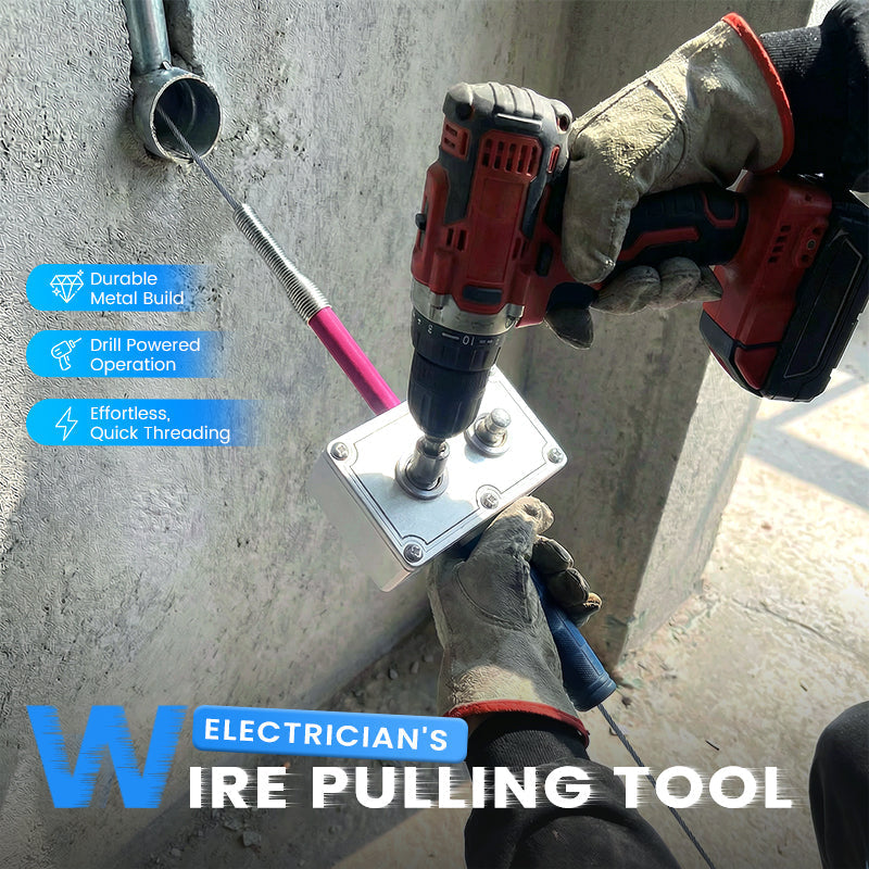 🛠️60% KORTING⚡🪡Professioneel gereedschap voor het trekken van draden door elektriciens