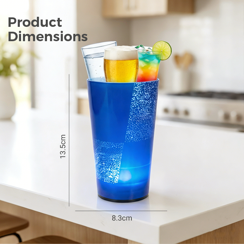 🔈🔈60% KORTING🥤 Watergeactiveerde LED-beker met rietje – Voor feestjes, bars en evenementen✨