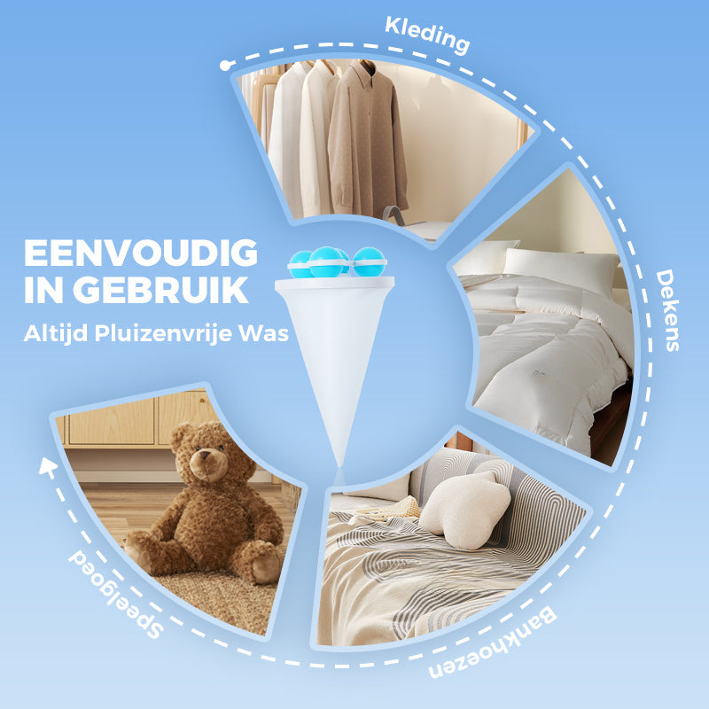 🥳 2026 TOPVERKOOP 🥳 💞 50.000+ VERKOCHT! ⏳ ✨Wasmachine Haar Filter Netzakken