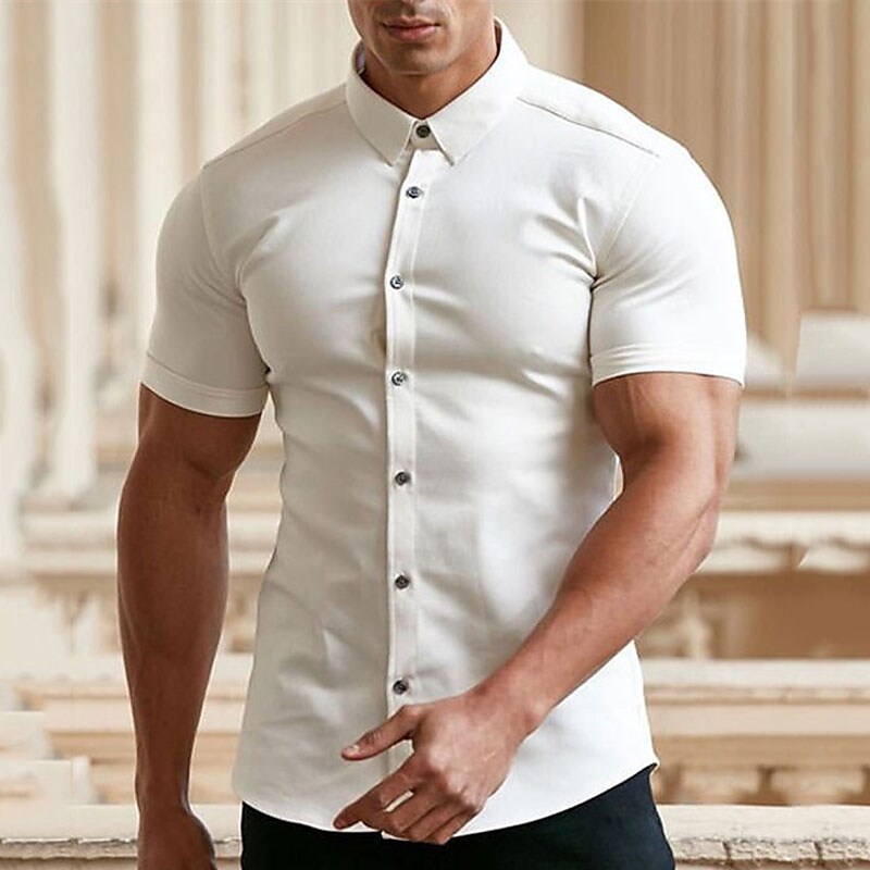 👔⚡60% KORTING! | Strijkvrije herenoverhemden – Niet strijken, kreukvrij en comfortabel de hele dag!