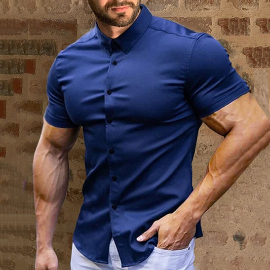 👔⚡60% KORTING! | Strijkvrije herenoverhemden – Niet strijken, kreukvrij en comfortabel de hele dag!