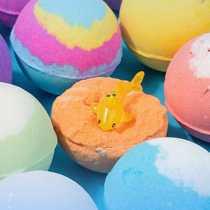 🛁 60% KORTING |🌊 Badbommen met oceaan-thema | 60 g * 12 stuks, schuimend badplezier & leuk cadeau-idee ✨