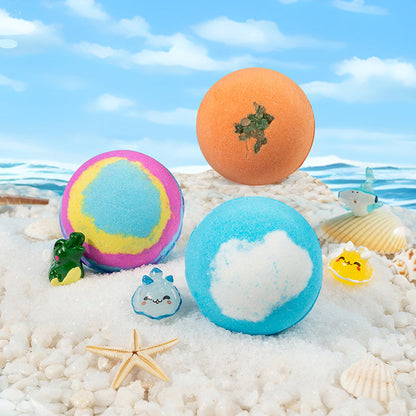 🛁 60% KORTING |🌊 Badbommen met oceaan-thema | 60 g * 12 stuks, schuimend badplezier & leuk cadeau-idee ✨