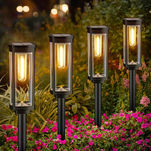 🔥HETE AANBIEDING 2026🔥Tuinverlichting op zonne-energie – Retro design, 12-14 uur verlichting & IP65 waterdicht