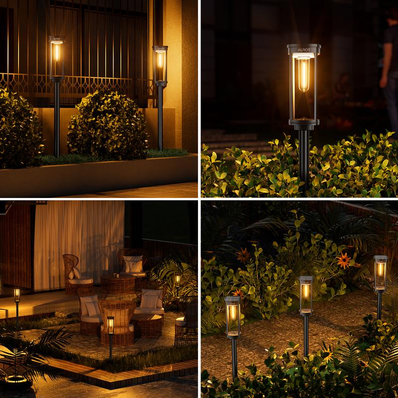 🔥HETE AANBIEDING 2026🔥Tuinverlichting op zonne-energie – Retro design, 12-14 uur verlichting & IP65 waterdicht