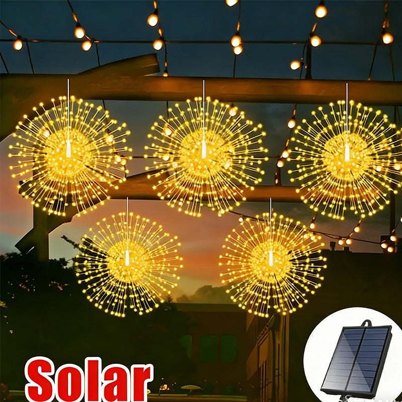 🎆 60% KORTING! 💡 LED-lichtslinger met vuurwerkeffect en koperdraad – Flexibele koperdraad, warm licht en decoratieve feestverlichting ✨