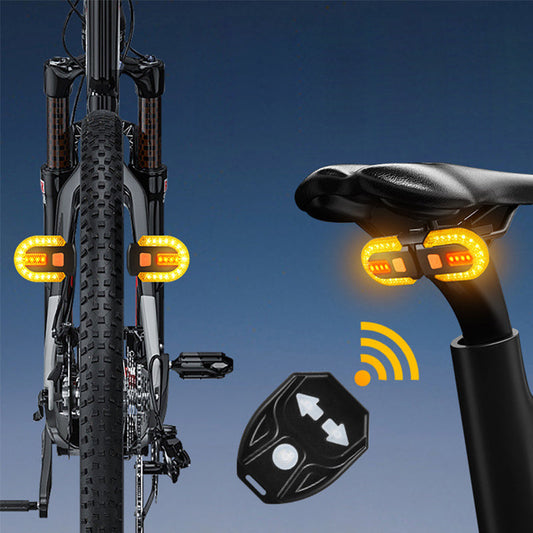 🚴 NU 60% KORTING! 🔦 Draadloos fietsachterlicht met afstandsbediening – automatische remsensor, meer dan 30 lichtstanden en USB-oplaadbaar ⚡