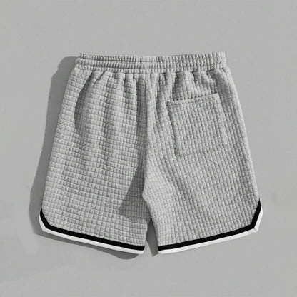 🔈🔈2026 NIEUWE AANWINSTEN - HOT SELLERS🔥🩳Sportshort met trekkoord in de taille en gestreepte zoom