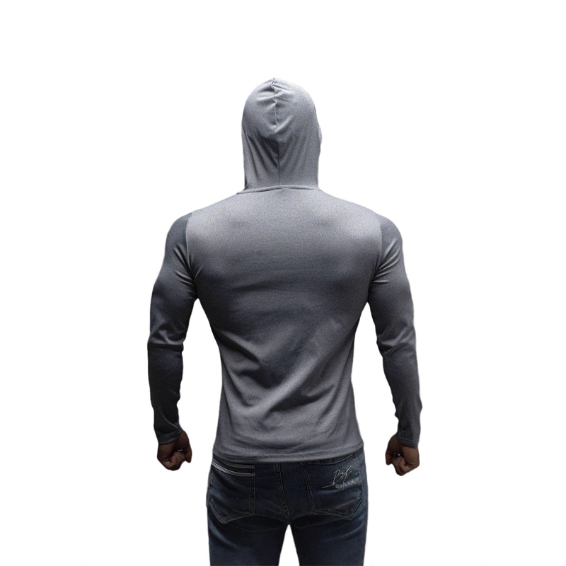 🔥NIEUW MODEL 2026 - 60% KORTING 💪 Stretch-fit fitnesshoodie met lange mouwen voor heren