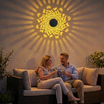 ☀️NIEUWE AANWINSTEN 2026 - 60% KORTING☀️ Mandala-projectorlamp op zonne-energie