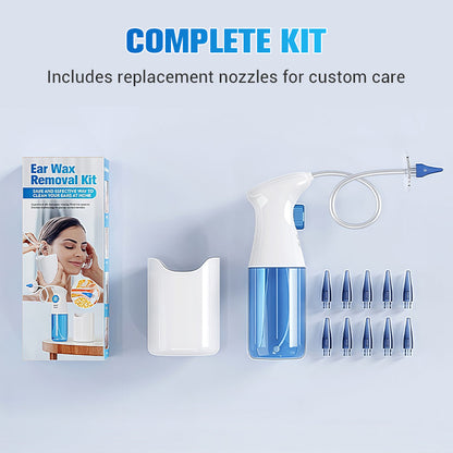 👂 SPECIALE AANBIEDING! ⚡Oorwaxverwijderingsset – veilig en zacht, herbruikbare siliconenlepel, gebruiksvriendelijk, voor een effectieve en hygiënische reiniging van de oren ✨