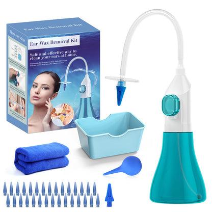 👂 SPECIALE AANBIEDING! ⚡Oorwaxverwijderingsset – veilig en zacht, herbruikbare siliconenlepel, gebruiksvriendelijk, voor een effectieve en hygiënische reiniging van de oren ✨