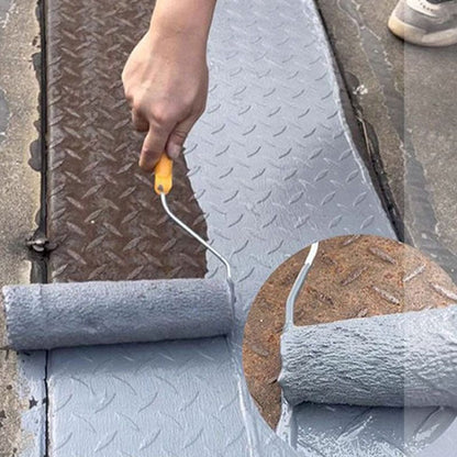 🥳HETE UITVERKOOP 2026🥳⚙️60% KORTING! Multifunctionele roestomvormer – Aanbrengen met een kwast, roest is verdwenen. Grondverfklare afwerking. Perfect voor auto's, hekken en tuinmeubelen. 🌧️🔩