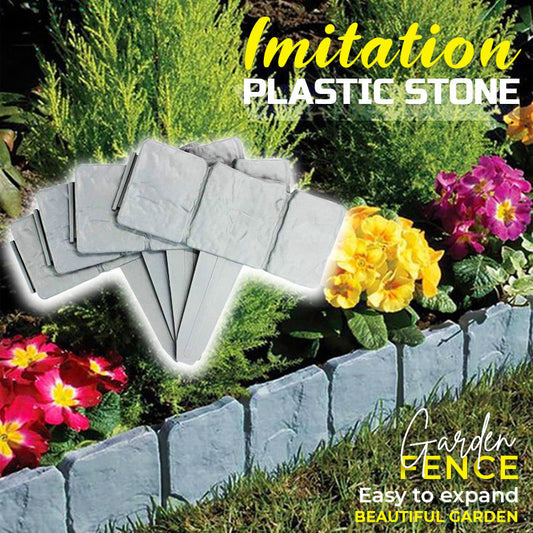 🏡 50% KORTING! 🌿 Tuinafscheiding van kunststeen – eenvoudig te plaatsen, uitbreidbaar en realistisch ogend ✨