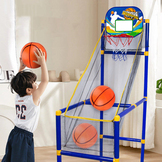 ⏰ 50% KORTING! 🏀 Indoor Basketbal Arcade Spel voor Kinderen – Met 4 Ballen | Speelplezier Thuis 🎯