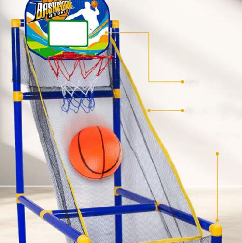 ⏰ 50% KORTING! 🏀 Indoor Basketbal Arcade Spel voor Kinderen – Met 4 Ballen | Speelplezier Thuis 🎯