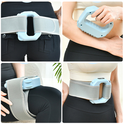 💆 3-in-1 fascia-massageapparaat | · Diepe verlichting door hoogfrequente trillingen · Lange batterijduur · Snel opladen via Type-C | Massage voor thuis en onderweg