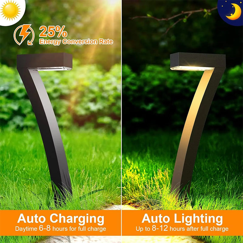 🔆Creatieve, waterdichte padverlichting op zonne-energie🏡💡Zeer efficiënte zonne-energie, weerbestendig, geen elektriciteitskosten💰