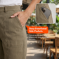Veelzijdige taps toelopende broek 👖 Hoge taille en nauwsluitende pasvorm, praktische zakken, kreukvrije stof, creëert de illusie van langere benen 📏