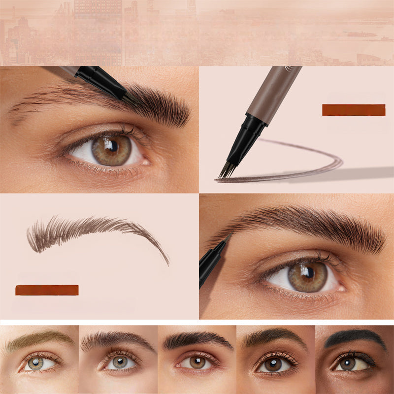 ✨️TOPAANBIEDINGEN - 60% KORTING✨️2-in-1 waterbestendige vloeibare wenkbrauwstift