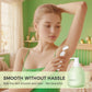 🧴 50% KORTING! 🪒 Zachte en milde set – Ontharingscrème + scheermesje – Pijnloos voor de gevoelige huid, geen donkere vlekken of stoppels 🌸