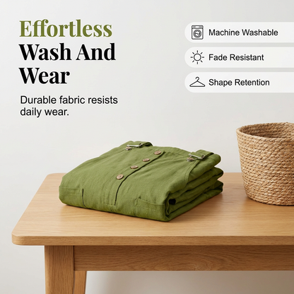 👖 NU 60% KORTING! 🌿 Casual damesoveralls met knoopsluiting – Verstelbare bandjes, ademende stof en relaxte pasvorm ✨